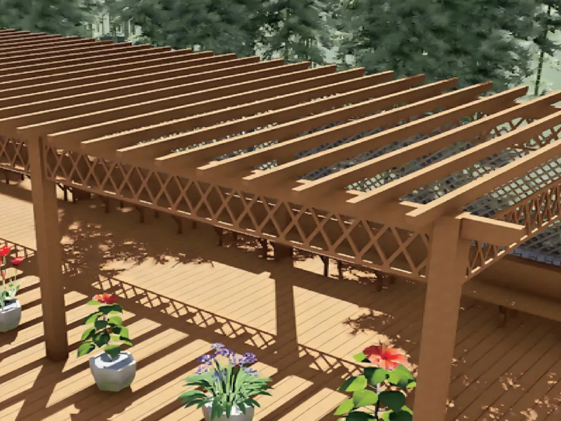 WPC Pergola
